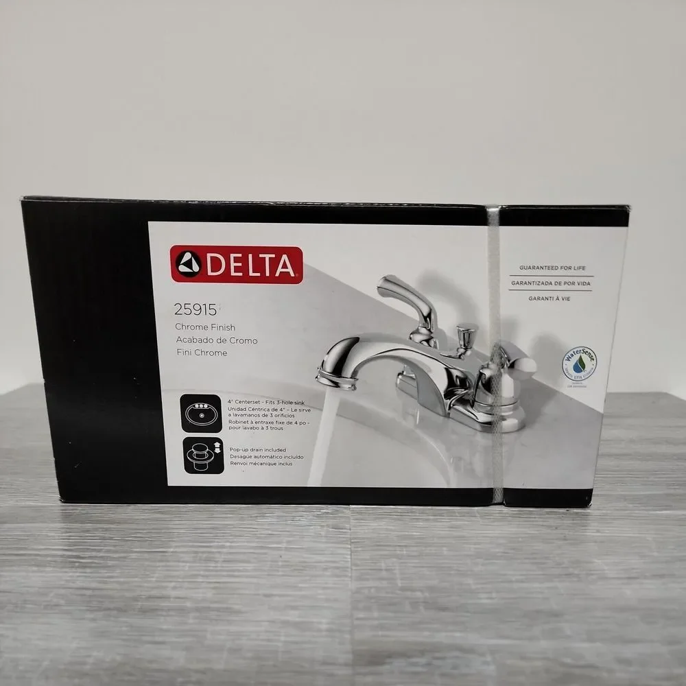 Delta bathroom sink